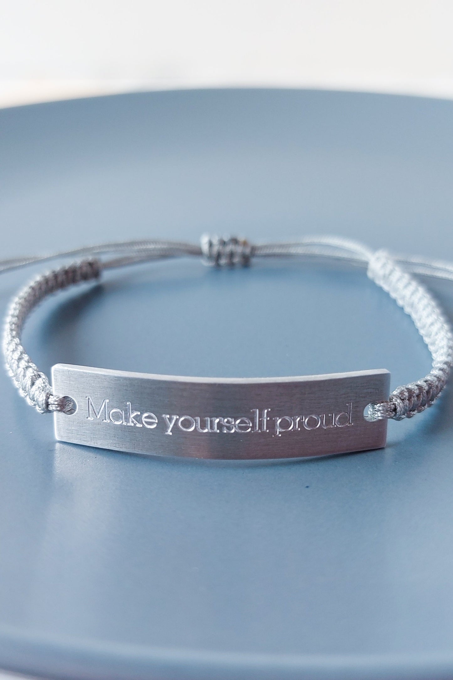 Personalized Custom Text Bracelet