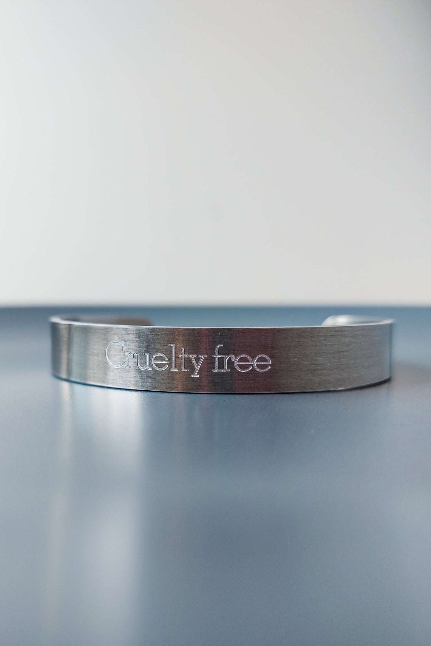 Personalized Custom Text Aluminium Cuff Bracelet