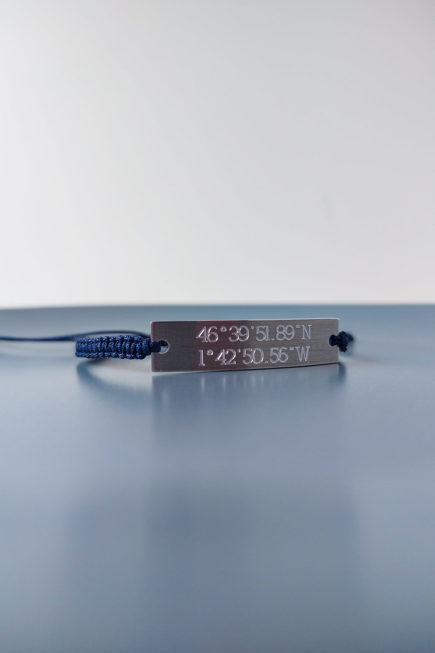 Long Distance Couples Coordinates Bracelet
