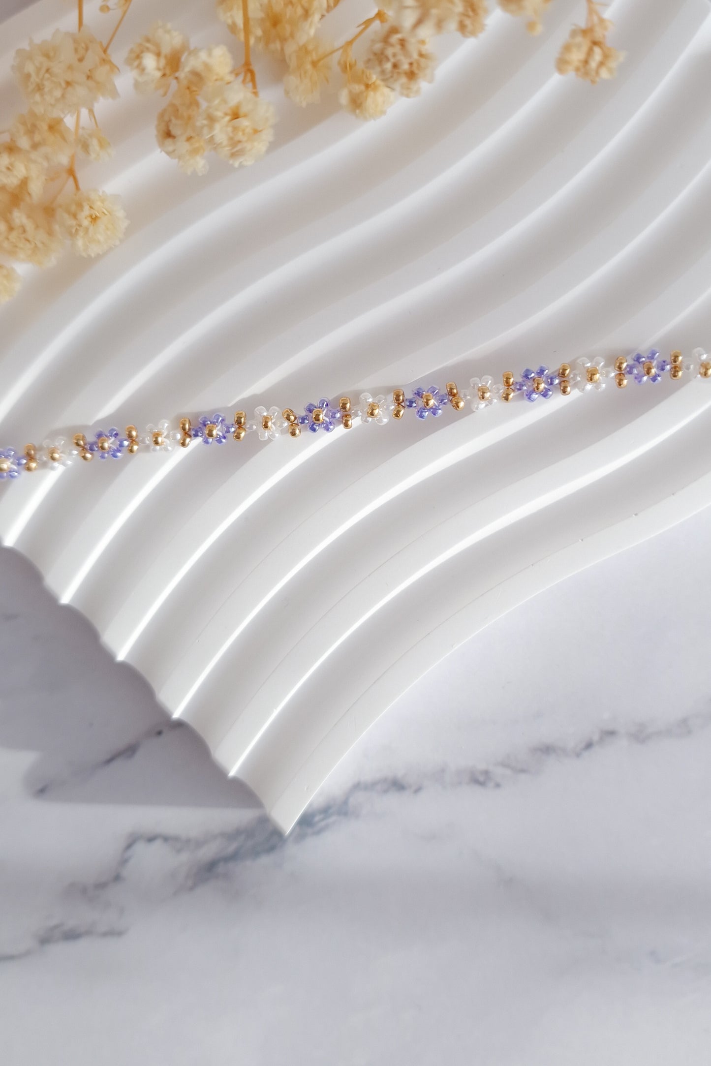Daisy Flower Bracelet