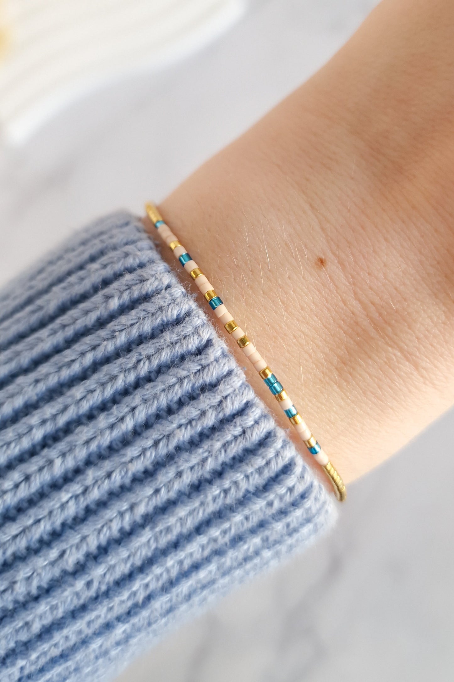 Bridesmaid Morse Code Bracelet