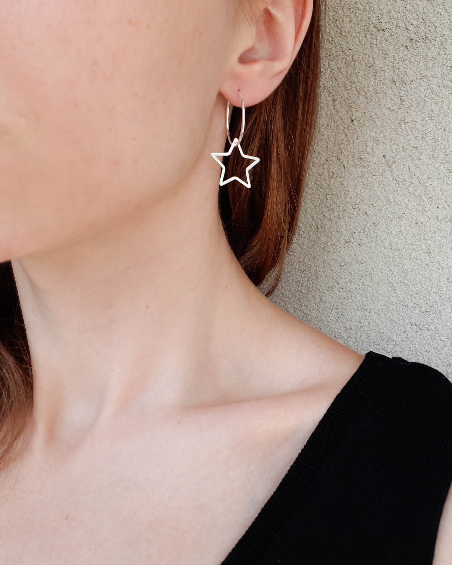 Sterling Silver Hoop Earrings
