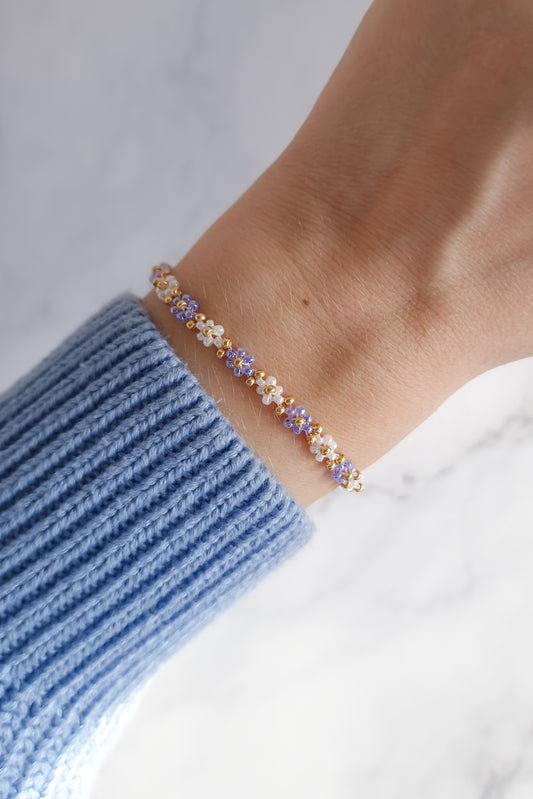 Daisy Flower Bracelet